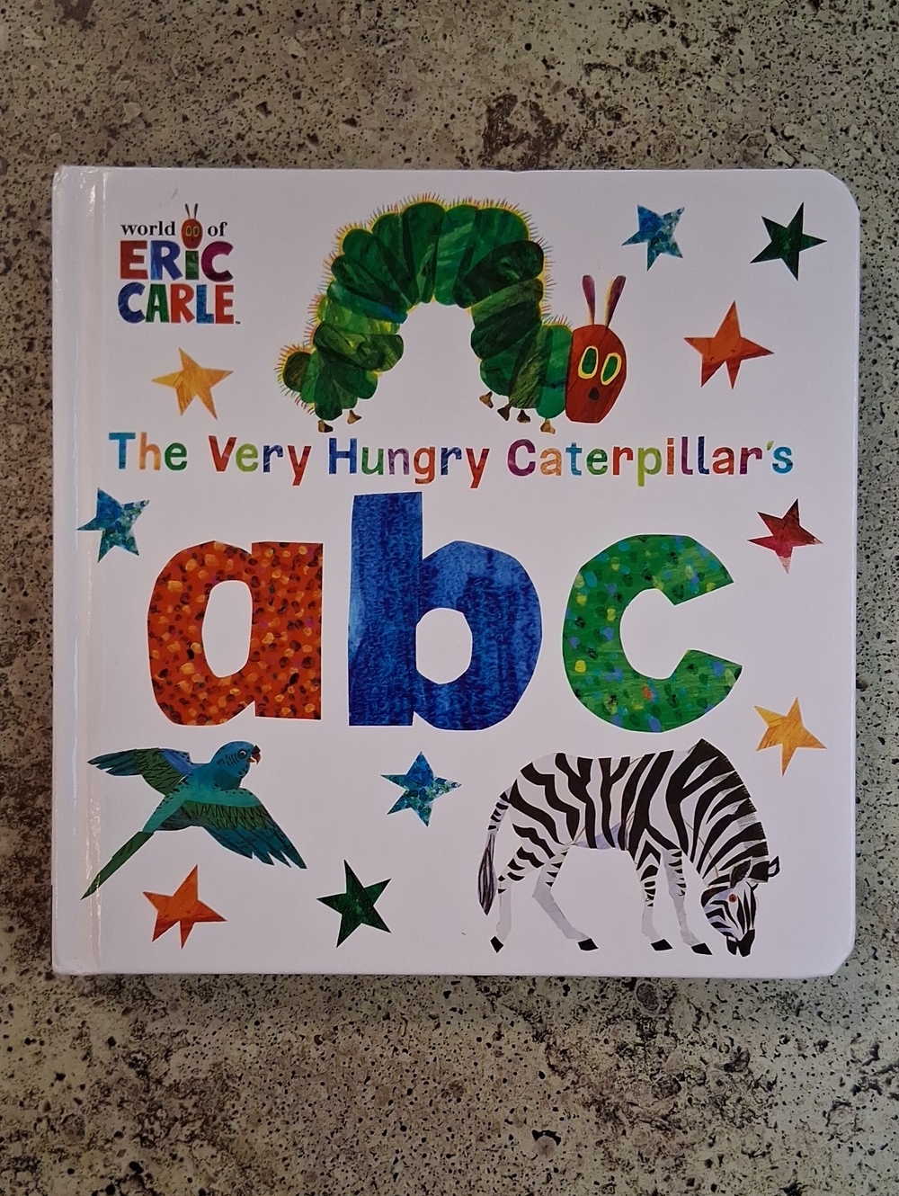 The Very Hungry Caterpillar's A B C Baby Board Book Nursery Daycare Eric Carle